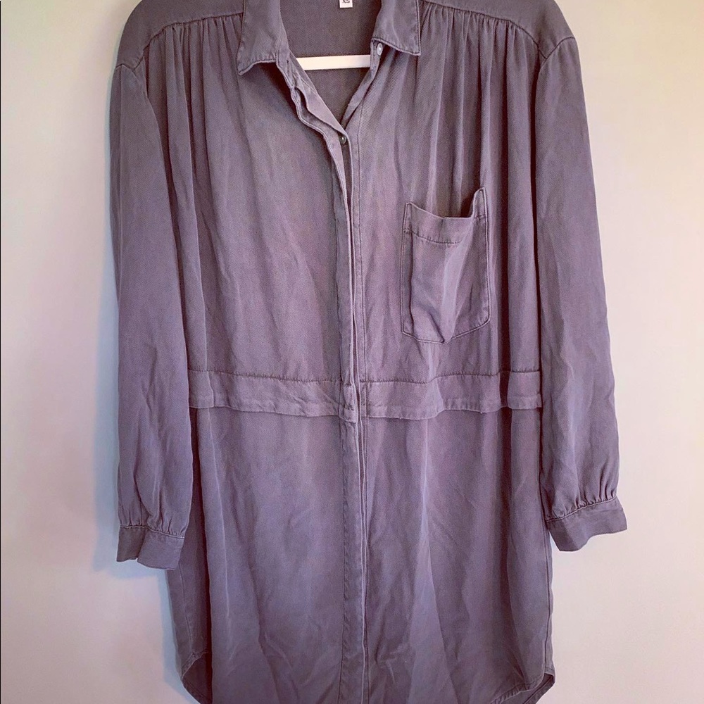 Gray-collared dress - Super cute!!